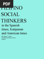 Filipino Social Thinkers