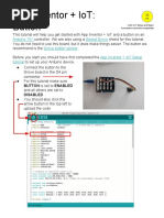 MIT App Inventor IoT Button