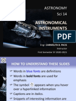 Sci14-05 Astronomical Instruments