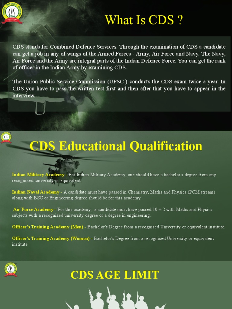 Overview of Combined Defence Services | PDF | Academic Degree | Test ...