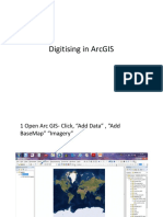 Digitising in Arcgis