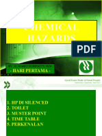 Chemical Hazards and Handling