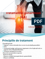 Tratamentul Gonartrozei (GA)