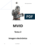 MVID Tema 2. Imagen Electrónica