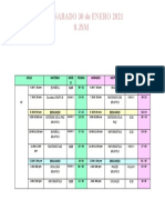 Horarios JSM 8