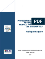 Manual de Procesos SIAF