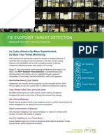 FIS Endpoint Threat Detection Solution Sheet