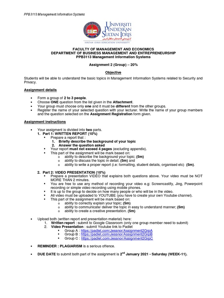 Assignment 2: Security Instructions | PDF | Virtual Private Network ...