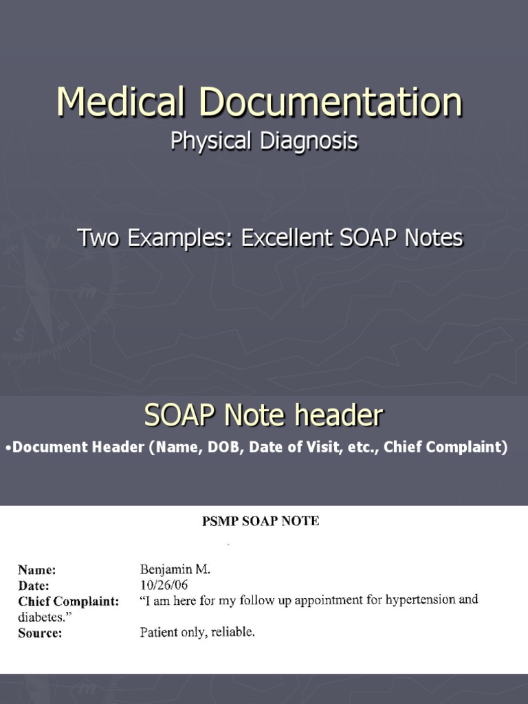 Effective SOAP Notes for Medical Documentation | PDF