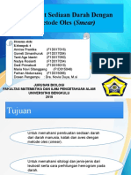 Membuat Sediaan Darah Dengan Metode Oles (Smear)