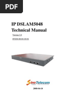 Technical Manual of DSLAM5048 sv2.0