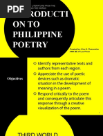 Lesson 4 - Philippine Poetry