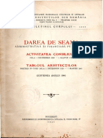 Buletinul Corpului Arhitecților - 1940