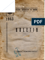 Buletinul Colegiului Arhitecților - 1943