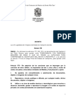 158 Reformas Código Penal prnovenganza