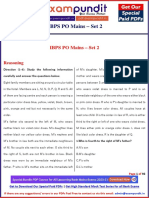 Ibps Po Mains Model Question Paper PDF Set 2
