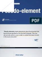 CSS Fundamentals Pseudo Elements