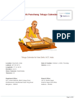 2021 Drik Panchang Telugu Calendar v1.0.1