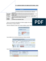 PP - Convertir y Liberar Orden de Fabricación (MD04, CO02)