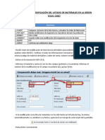 PP - Procesar Modificación Del Listado de Materiales en La Orden (CS14, CO02)