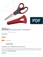 Kuraidori 8 - Multi Purpose Scissors, With Sheath - Home Hardware