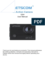 4K Action Camera: User Manual Q3H