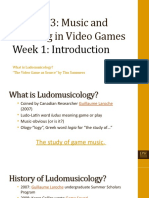 MUC-363: Music and Meaning in Video Games: Week 1: Introduction