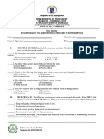 PH Summative Test on Environmental Philosophy