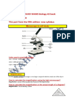 Notes Dr. Wahid Wanis Biology ASFrom His Book