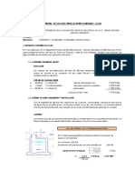 Memoria de Calculo - Ii - SS (Agua - Desague)