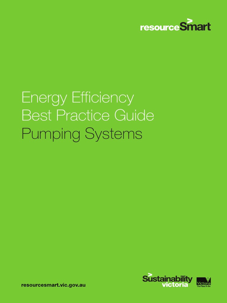 Best Practices Guide Pumping Systems PDF Efficient Energy Use Pump
