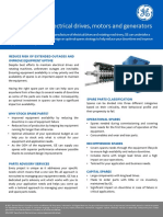 18 - GEA32687 Spare Parts For Electrical Drives, Motors and Generators Factsheet