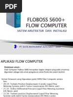 Floboss S600+ Flow Computer: Sistem Arsitektur Dan Instalasi