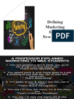 Module 1 - Defining Marketing For The New Realities