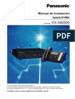 Manual de Instalación-KX-NS500_Hybrid IP-PBX