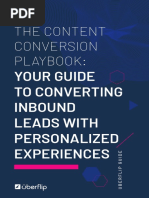 Content Conversion Playbook Uberflip