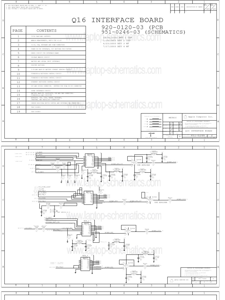 9200120 Interface Board PDF Electronics Computing