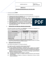 "Ficha de Evaluación".: Evaluaciones Puntaje Mínimo Aprobatorio Puntaje Máximo