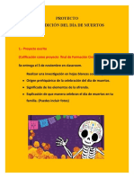 Proyecto de La Tradición Del Día de Muertos PDF