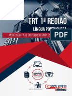 Lingua Portuguesa TRT 1a Regiao Morfossi