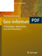 Geo-Information - Technologies, Applications and The Environment - Mathias Lemmens