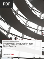 Improving Configuration Item Data Quality