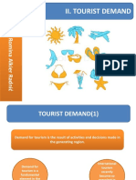 Ii. Tourist Demand