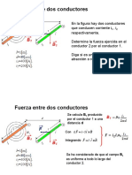 Fuerza Entre Dos Conductores Ejercicio ELO281