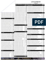 Precios Sujetos A Cambio Sin Previo Aviso. Las Cotizaciones Solo Son Validas Al Dia. Consulta Existencias