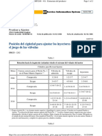 3500 Ajuste de Valvulas e Inyectores