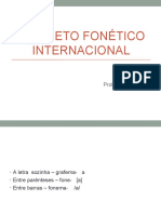 Alfabeto Fonético Internacional