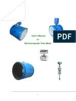 User's Manual of Electromagnetic Flow Meter