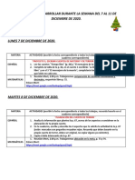 Planeación Del 7 Al 11 de Diciembre 2020