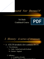 Background For Beowulf: Ms Bach Combined Course